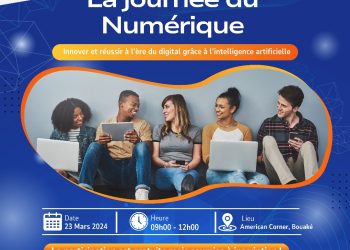 Atelier Gratuit : Boostez votre productivité avec l&rsquo;IA à l&rsquo;American Corner de Bouaké samedi 23 mars