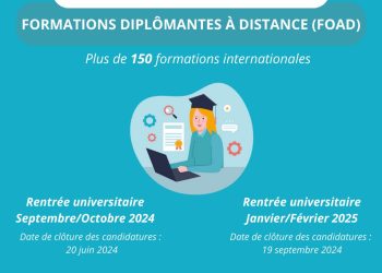 Appel à candidatures 2024/2025 pour les formations diplômantes à distance de l&rsquo;IFIC