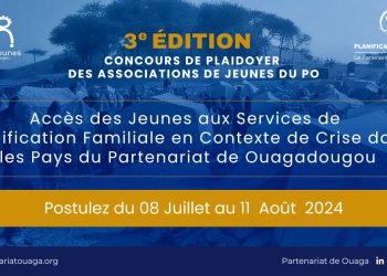 3ème édition du Concours de Plaidoyer des Associations Jeunes du Partenariat de Ouagadougou