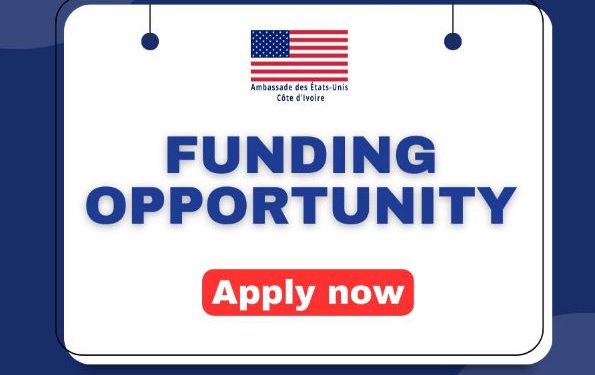 Annonce de Fonds de Financement par la Section des Affaires Publiques de l&rsquo;Ambassade des États-Unis à Abidjan