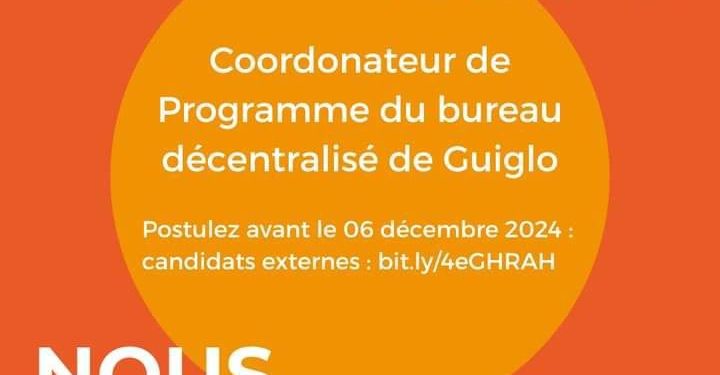 l&rsquo;UNFPA Côte d&rsquo;Ivoire : recrute un Coordonnateur de Programme à Guiglo